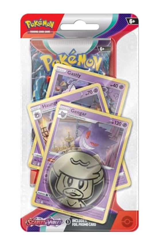 Pokemon Scarlet and Violet Premium Checklane blister Gengar Promo