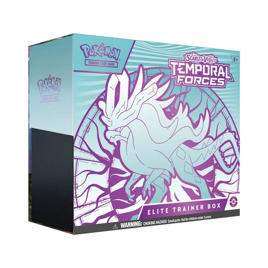 Pokémon TCG: Scarlet & Violet 5 - Temporal Forces - Elite Trainer Box: Walking Wake