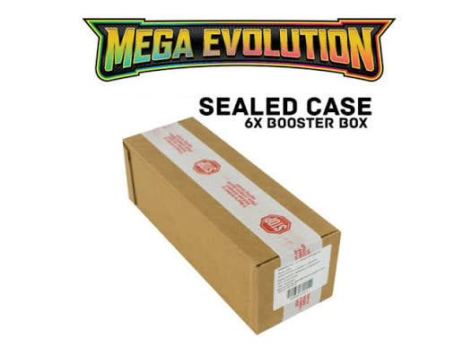 Mega Evolutions Base set Unenhanced ME01 sealed case of 6 booster boxes