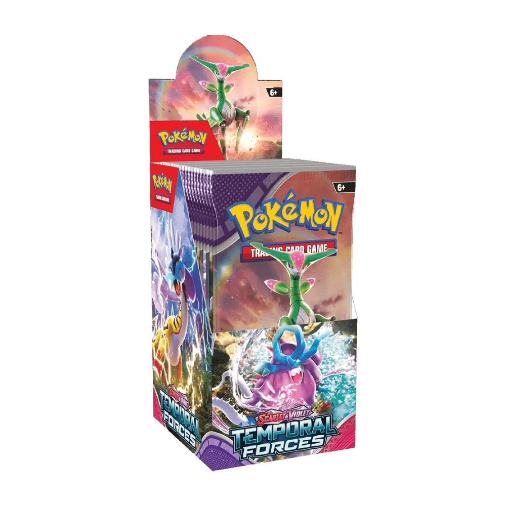 Pokemon TCG Scarlet & Violet Temporal Forces Half Booster Box (18 Packs) sealed