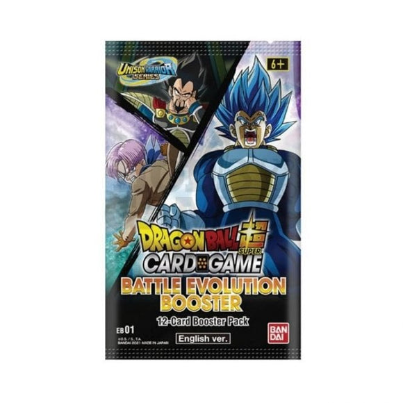 DragonBall Super Masters: Battle Evolution (EB-01) – Booster Box English