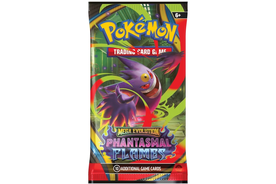 Pokemon TCG Mega Evolutions Phantasmal Flames x1 booster pack Random Artwork