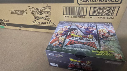 DragonBall Super Card Game Zenkai Series Set Critical Blow  B22 Booster Box - English