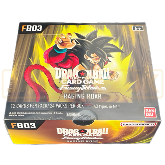 Dragon Ball Super Fusion World Raging Roar FB03 English Booster Box