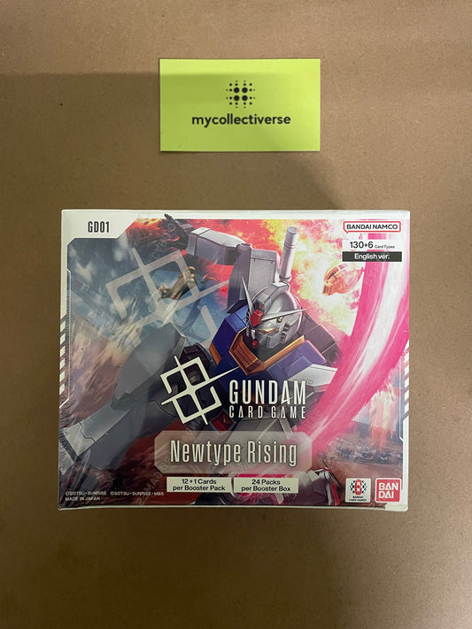 Gundam new type rising sealed booster box sealed