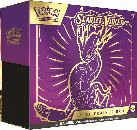 Scarlet and Violet (Base Set) Elite Trainer Box Miraidon (Purple)