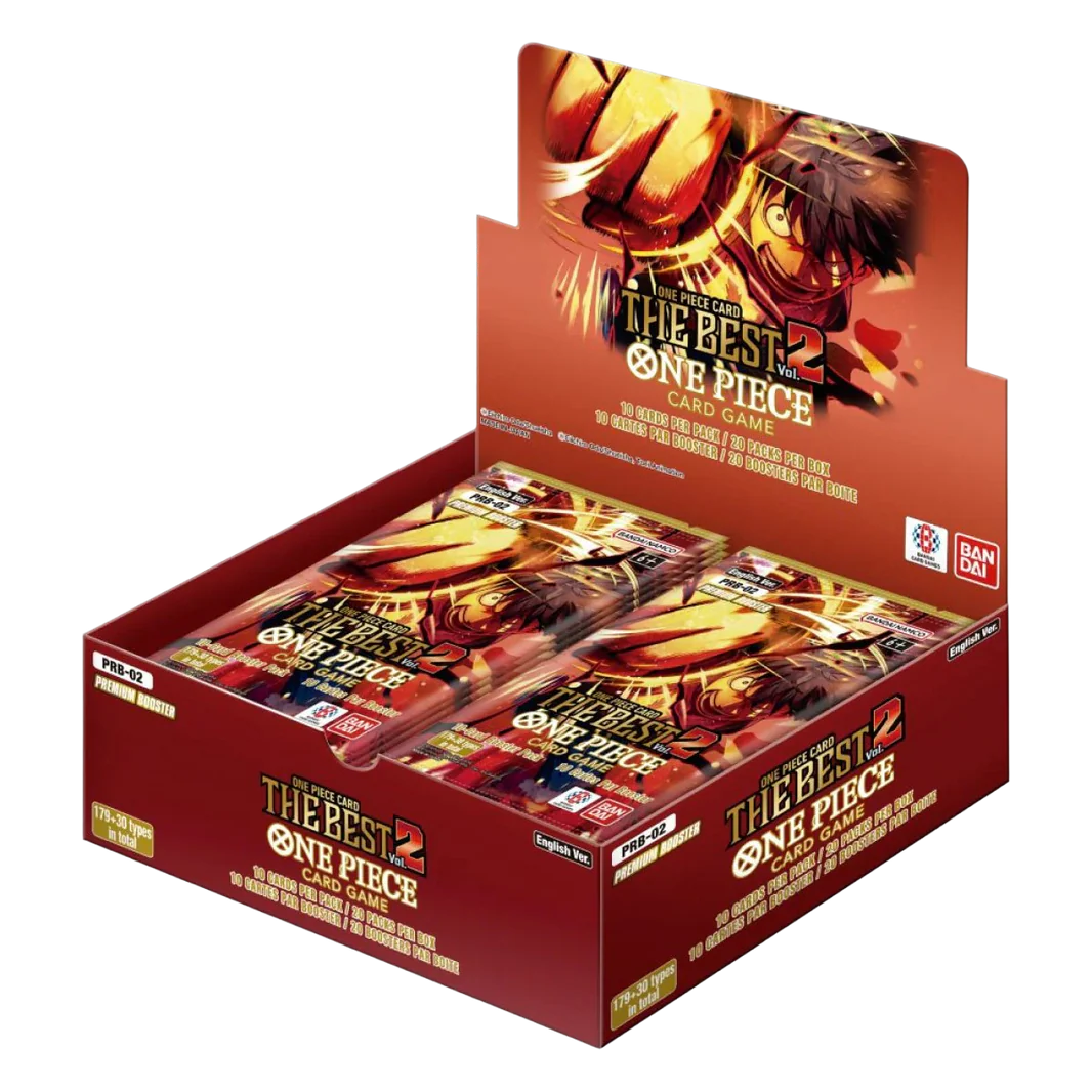 One Piece TCG - One Piece Card The Best Vol.2 (PRB-02) - Premium Booster Box (20x Packs)