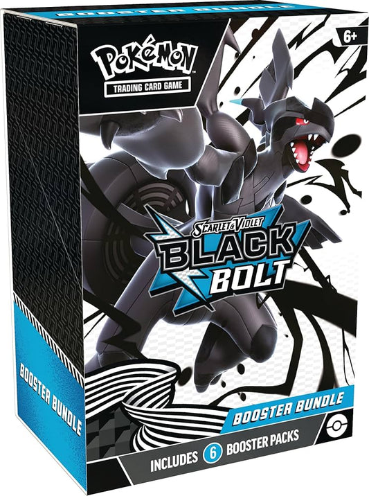 Pokemon TCG Scarlet & Violet Black Bolt Booster Bundle Sealed Box