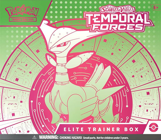 Pokemon Scarlet & Violet Temporal Forces: Elite Trainer Box (Green) sealed