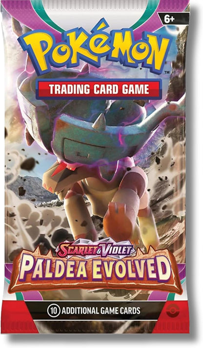 Pokemon TCG Scarlet and Violet Paldea Evolved Booster Pack Random Artwork x1
