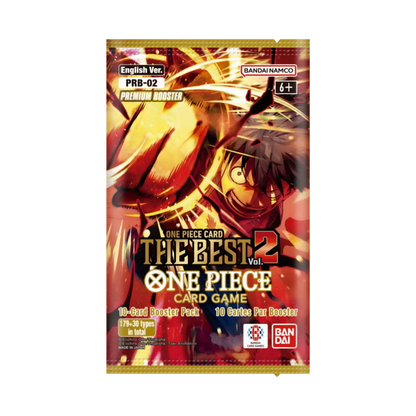 One Piece TCG - One Piece Card The Best Vol.2 (PRB-02) - Premium Booster Box (20x Packs)