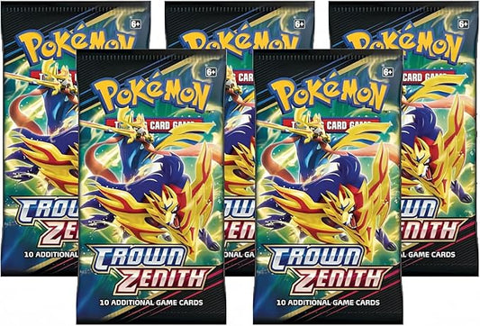 Pokémon TCG: Crown Zenith 5 Booster packs