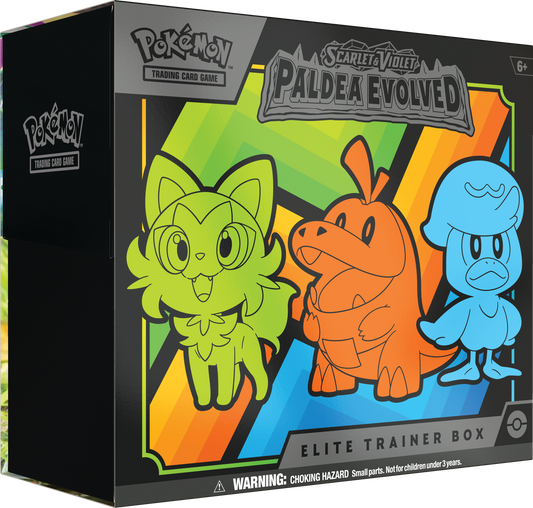 Scarlet and Violet Paldea Evolved Elite Trainer Box