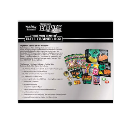 Pokémon TCG: Sword & Shield-Evolving Skies Elite Trainer Box (Jolteon, Flareon, Umbreon & Leafeon)