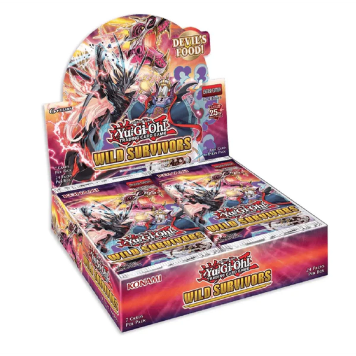 YuGiOh Wild Survivors Booster Box, English, 1st Edition