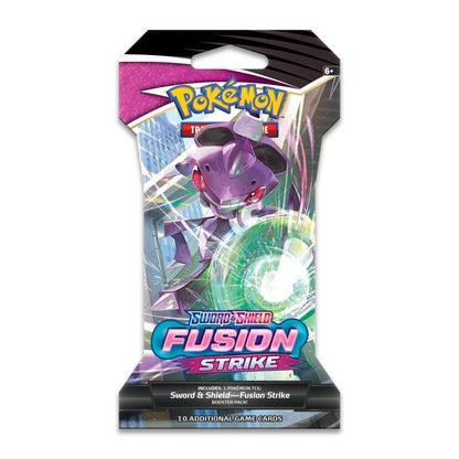 Pokémon TCG: Sword & Shield-Fusion Strike Sleeved Booster Pack (10 Cards)