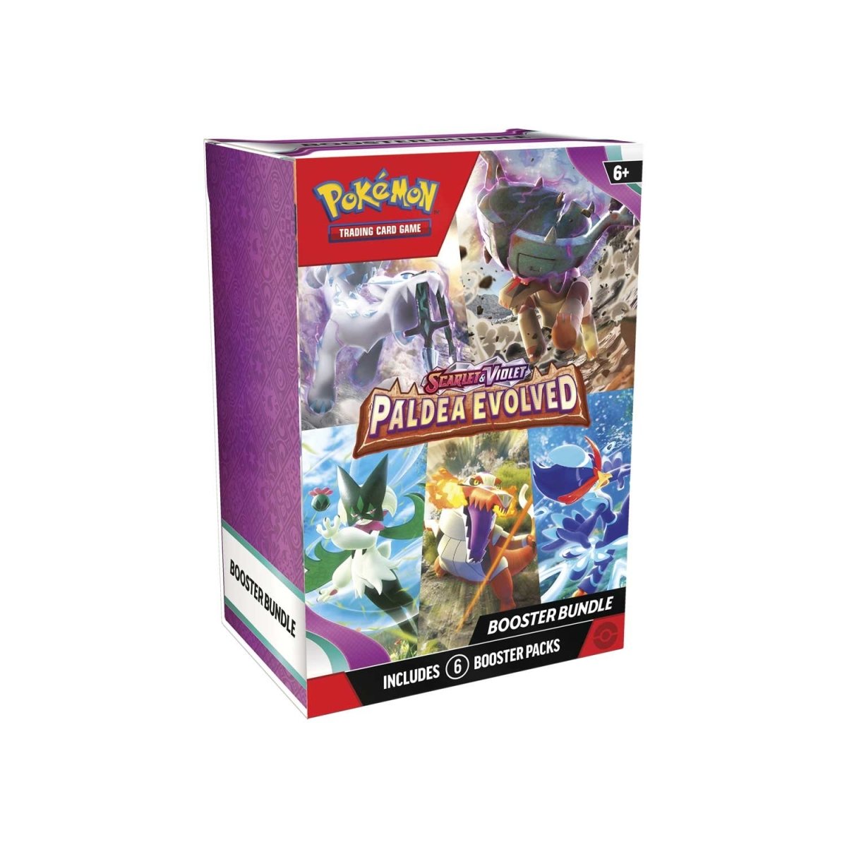 Pokémon TCG: Scarlet & Violet-Paldea Evolved Booster Bundle (6 booster Packs)