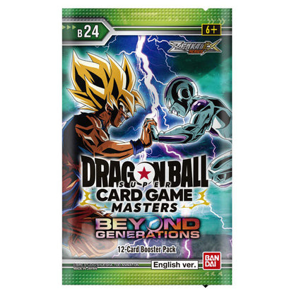 DragonBall Super Card Game  Masters Zenkai Series Set 07 Beyond Generations (B24) Booster Box - English