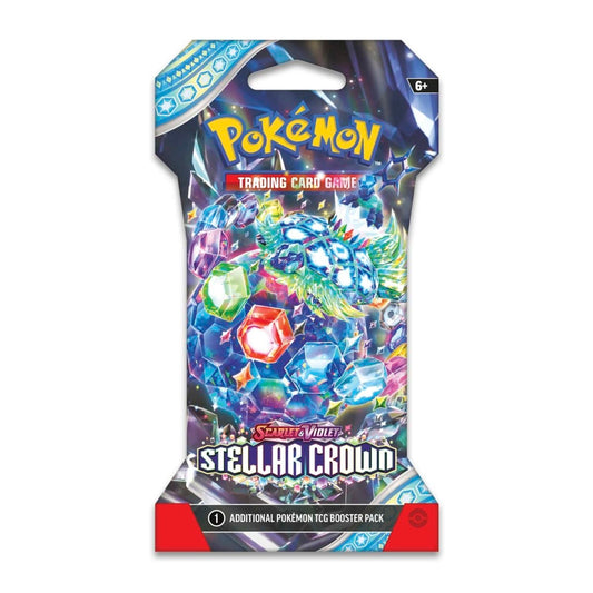 Pokémon TCG: Scarlet & Violet-Stellar Crown Sleeved Booster Pack (10 Cards)