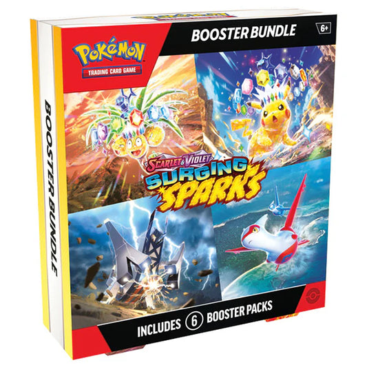 Surging Sparks - Booster Bundle USA packaging