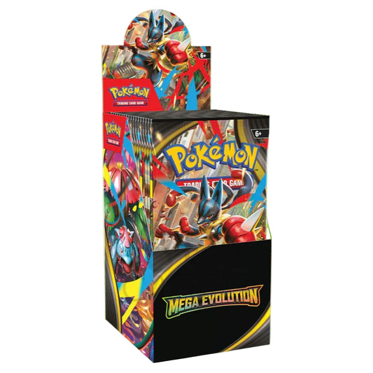 Pokemon Mega Evolution Half Booster Box (18 Packs) sealed