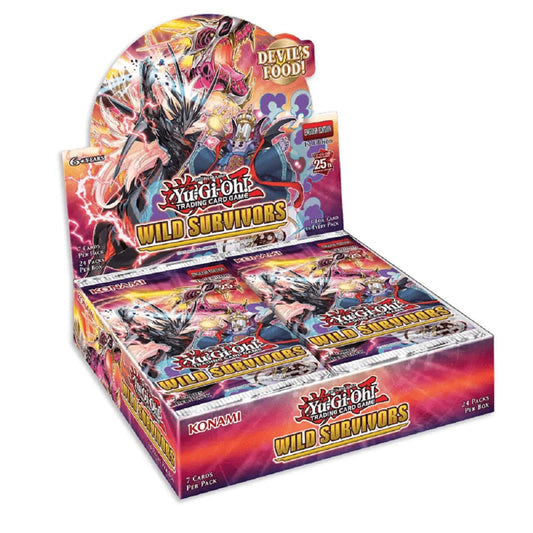 YuGiOh - Wild Survivors Booster Box - English / 1st Edition