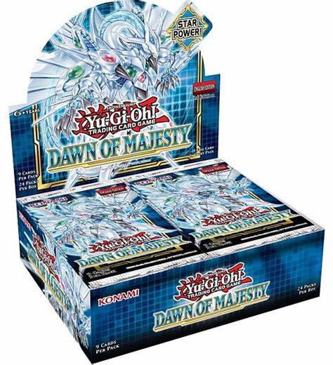 Yu-Gi-Oh! Sealed Booster BOX Dawn of Majesty (24 packs) (1st Edition)