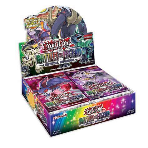 YuGiOh - Battles of Legend: Crystal Revenge Booster Box - English / 1st Edition