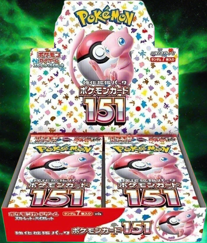 Japanese Pokemon: 151 - Booster Box