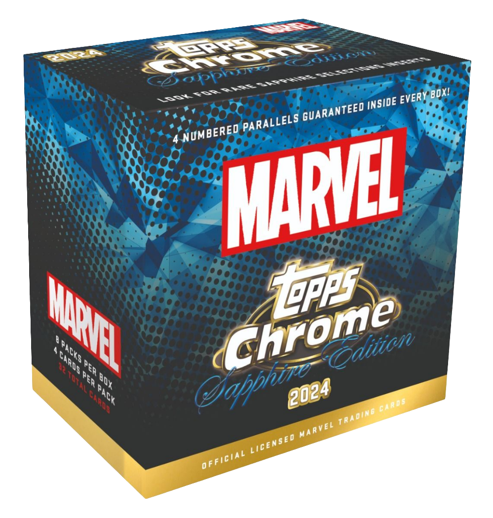 Marvel Chrome Sapphire hobby box