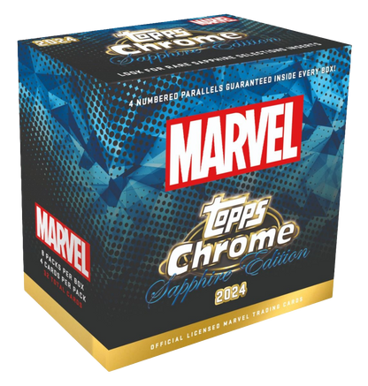 Marvel Chrome Sapphire hobby box