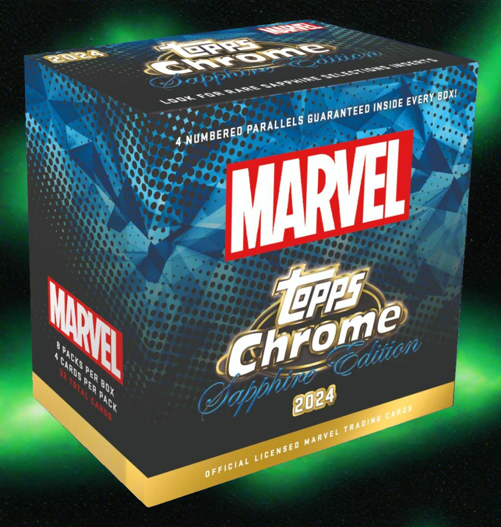 Marvel Chrome Sapphire hobby box