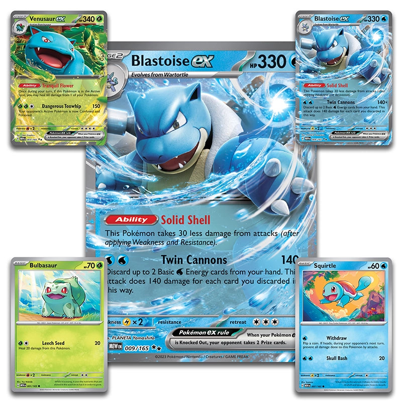 Pokemon TCG Scarlet and Violet 151 blooming waters