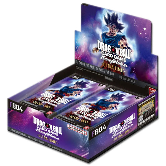 DragonBall Super Card Game - Fusion World (FB04) Ultra Limit Booster Display - English