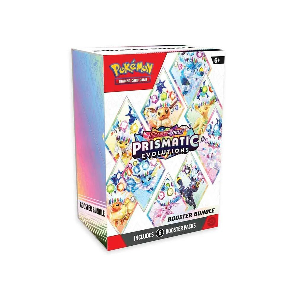 Pokemon TCG Scarlet & Violet Prismatic Evolutions Sealed Booster Bundle