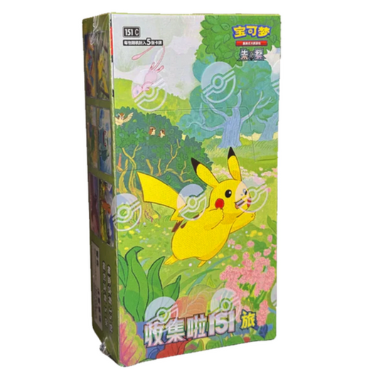 Pokemon TCG 151C: Collect 151 Journey slim Simplified chinese Booster Box