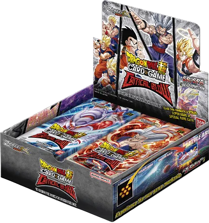 DragonBall Super Card Game Zenkai Series Set Critical Blow  B22 Booster Box - English