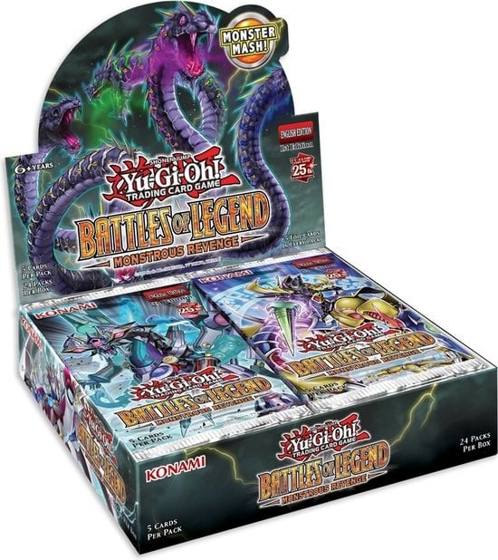 YuGiOh Battles of Legend Monstrous Revenge Booster Box, English, 1st Edition