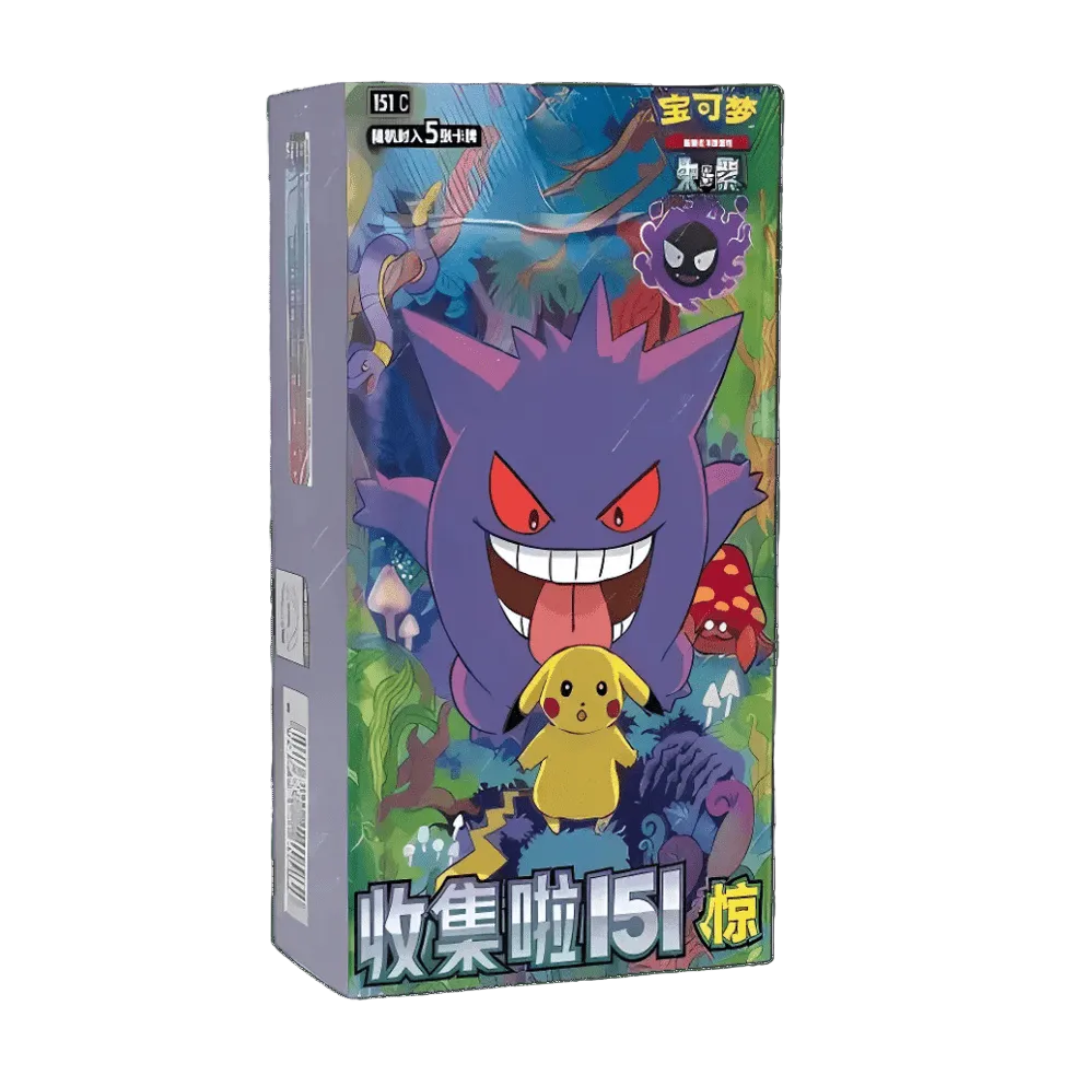 Pokemon TCG 151 Slim Pack Booster Box Vol.3 Surprise (Simplified Chinese)