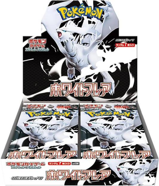 Pokemon TCG White Flare SV11W Japanese Booster Box With Shrink