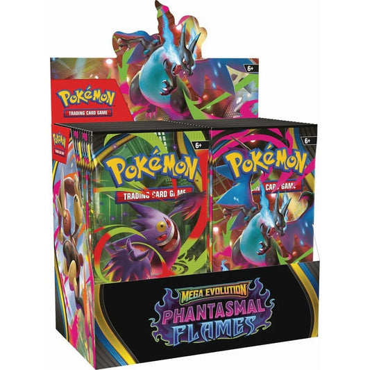 Pokemon TCG Mega Evolutions Phantasmal Flames 36 Pack Sealed Booster Box