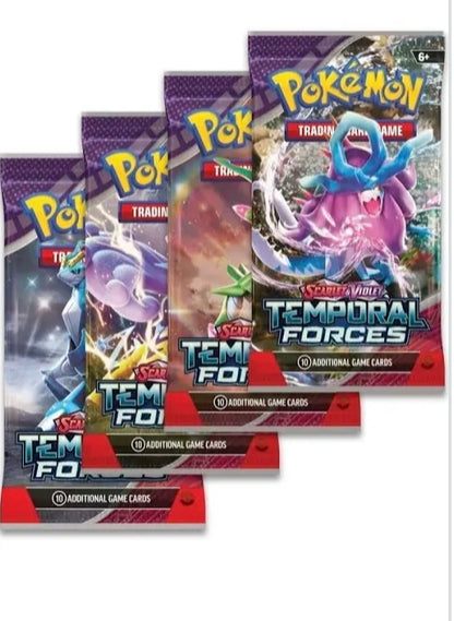 Pokemon TCG Scarlet & Violet Temporal forces x1 sealed Booster Pack Random Artwork