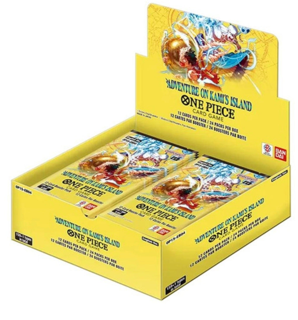 ADVENTURE ON KAMI’S ISLAND- [OP15-EB04] sealed booster box