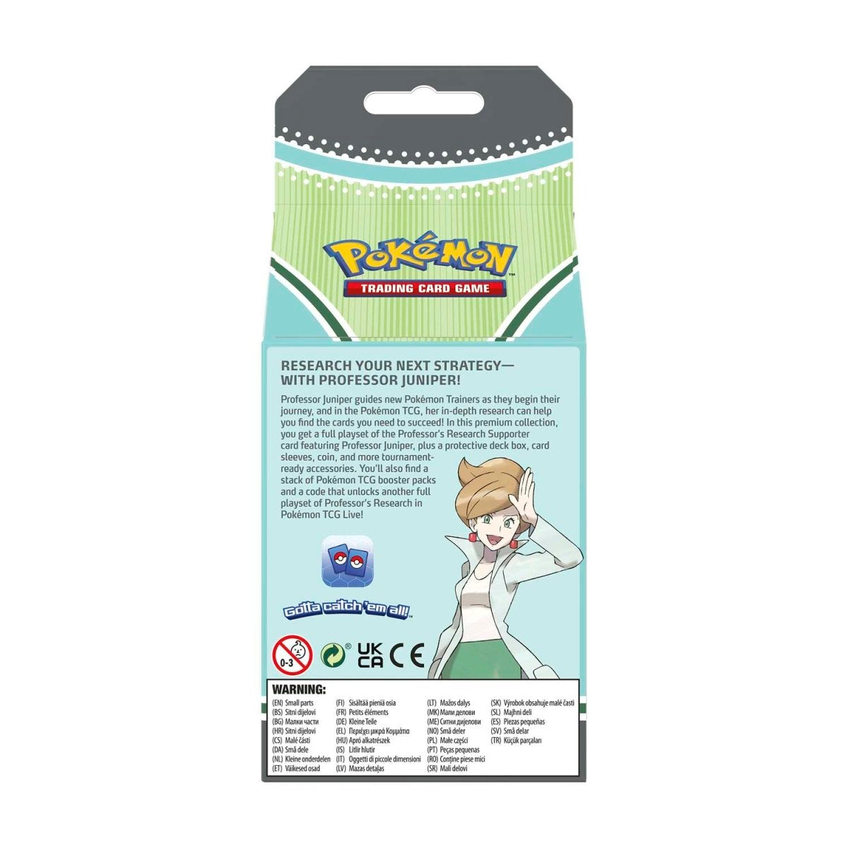 Pokémon TCG: Professor Juniper Premium Tournament Collection sealed milk carton