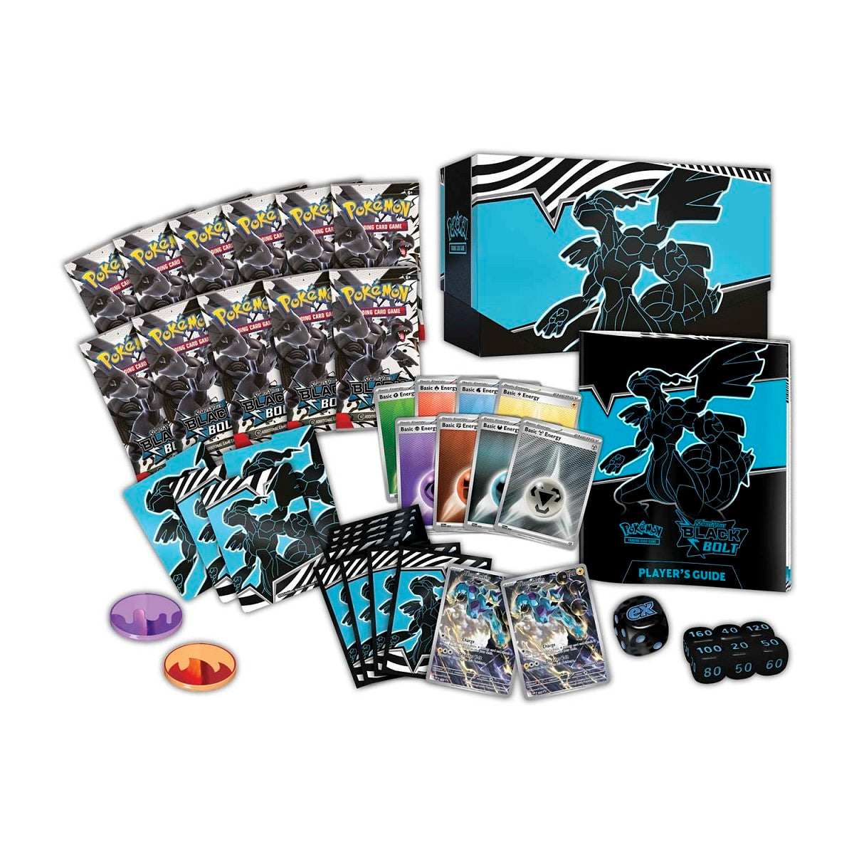 Pokemon TCG Black Bolt Pokemon Center Elite Trainer Box etb English SEALED