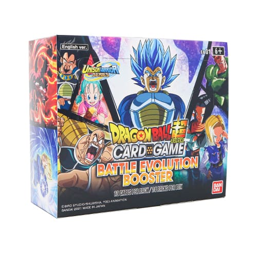 DragonBall Super Masters: Battle Evolution (EB-01) – Booster Box English