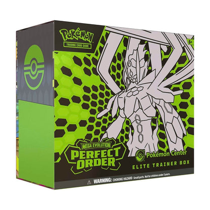 Pokemon TCG Perfect Order POKEMON CENTER ELITE TRAINER etb English SEALED