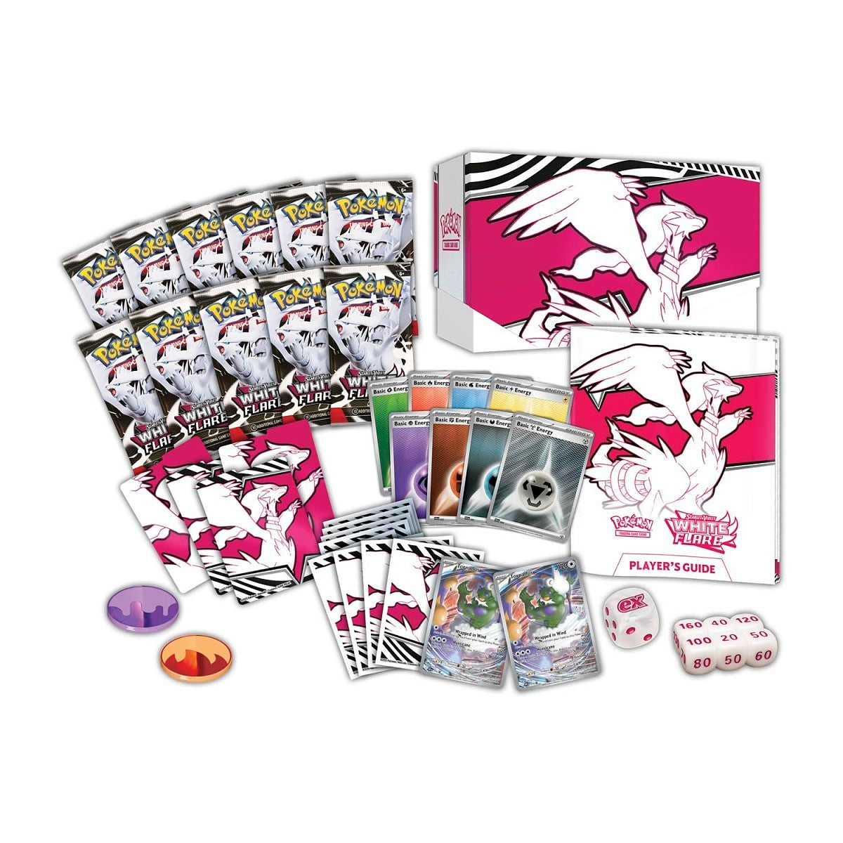 Pokemon TCG White Flare Pokemon Center Elite Trainer Box etb English SEALED
