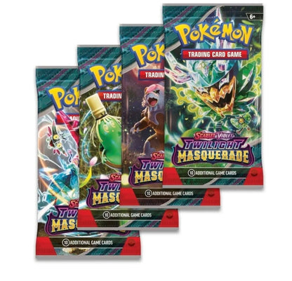 Pokemon TCG Scarlet & Violet Twilight Masquerade x1 sealed Booster Pack Random Artwork