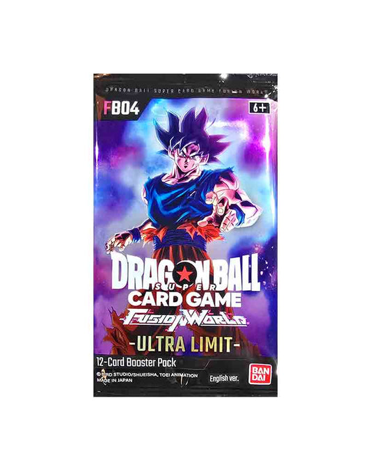 DragonBall Super Card Game - Fusion World (FB04) Ultra Limit Booster pack - English